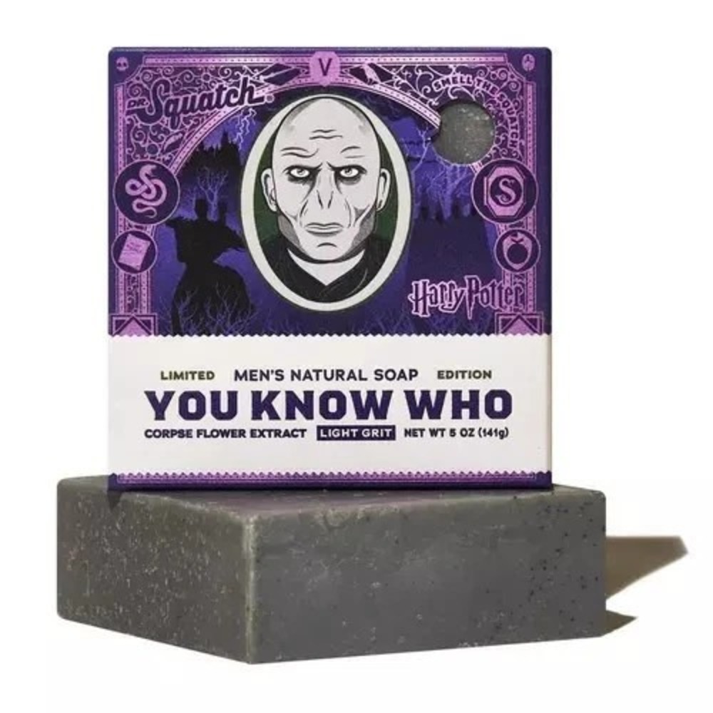 Dr Squatch "HARRY POTTER COLLECTION" Limited Edition Soap Bar - 5oz You Know Who